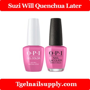 OPI GLP31 Suzi Will Quenchua Later