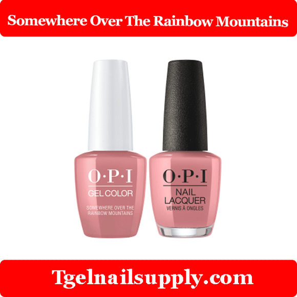 OPI GLP37 Somewhere Over The Rainbow Mountains