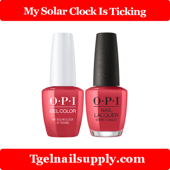 OPI GLP38 My Solar Clock Is Ticking