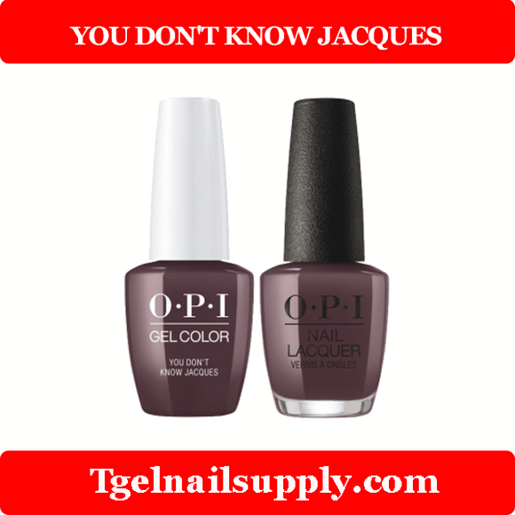 OPI GLF15A YOU DON'T KNOW JACQUES