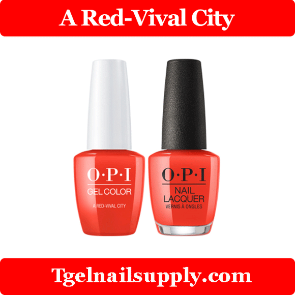 OPI GLL22 A Red-Vival City