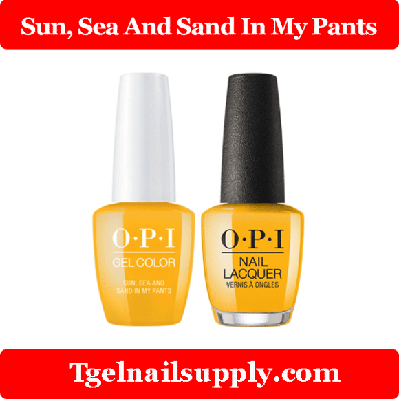 OPI GLL23 Sun, Sea And Sand In My Pants