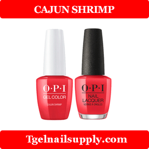 OPI GLL64A CAJUN SHRIMP