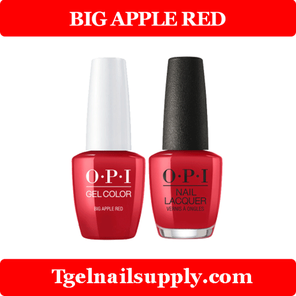 OPI GLN25A BIG APPLE RED