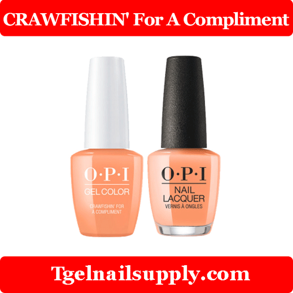 OPI GLN58A CRAWFISHIN' For A Compliment