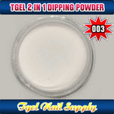 TGEL 3in1 Gel Polish + Nail Lacquer + Dipping Powder #003
