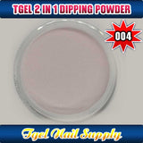 TGEL 3in1 Gel Polish + Nail Lacquer + Dipping Powder #004
