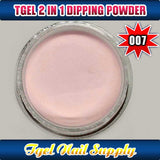 TGEL 3in1 Gel Polish + Nail Lacquer + Dipping Powder #007