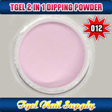 TGEL 3in1 Gel Polish + Nail Lacquer + Dipping Powder #012