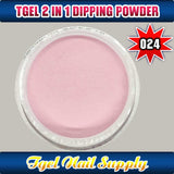 TGEL 3in1 Gel Polish + Nail Lacquer + Dipping Powder #024