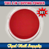 TGEL 3in1 Gel Polish + Nail Lacquer + Dipping Powder #061