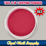 TGEL 3in1 Gel Polish + Nail Lacquer + Dipping Powder #063