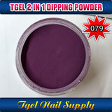 TGEL 3in1 Gel Polish + Nail Lacquer + Dipping Powder #079