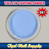 TGEL 3in1 Gel Polish + Nail Lacquer + Dipping Powder #087