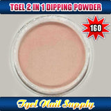TGEL 3in1 Gel Polish + Nail Lacquer + Dipping Powder #160