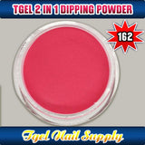 TGEL 3in1 Gel Polish + Nail Lacquer + Dipping Powder #162