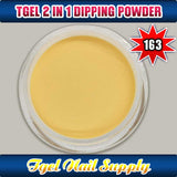 TGEL 3in1 Gel Polish + Nail Lacquer + Dipping Powder #163