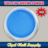 TGEL 3in1 Gel Polish + Nail Lacquer + Dipping Powder #168