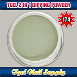 TGEL 3in1 Gel Polish + Nail Lacquer + Dipping Powder #174