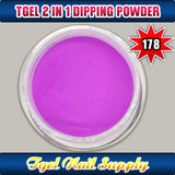 TGEL 3in1 Gel Polish + Nail Lacquer + Dipping Powder #178