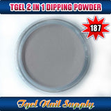 TGEL 3in1 Gel Polish + Nail Lacquer + Dipping Powder #187