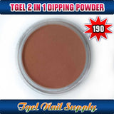 TGEL 3in1 Gel Polish + Nail Lacquer + Dipping Powder #190