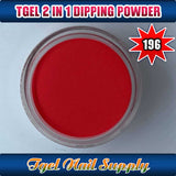 TGEL 3in1 Gel Polish + Nail Lacquer + Dipping Powder #196
