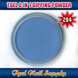 TGEL 3in1 Gel Polish + Nail Lacquer + Dipping Powder #204