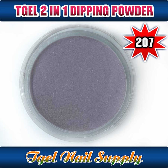 TGEL 3in1 Gel Polish + Nail Lacquer + Dipping Powder #207
