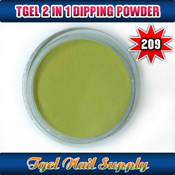 TGEL 3in1 Gel Polish + Nail Lacquer + Dipping Powder #209