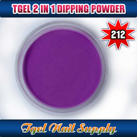 TGEL 3in1 Gel Polish + Nail Lacquer + Dipping Powder #212