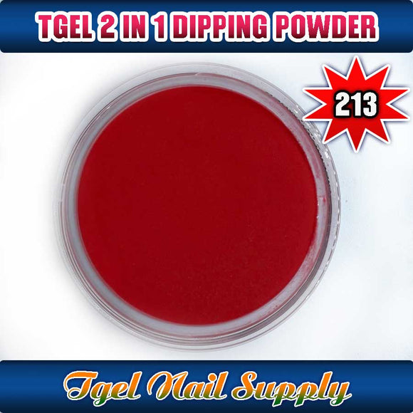 TGEL 3in1 Gel Polish + Nail Lacquer + Dipping Powder #213