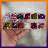 Nail Art Rhinestone Shape Fancy Shaped In Box