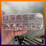 Nail Art Rhinestone Shape Fancy Shaped In Box