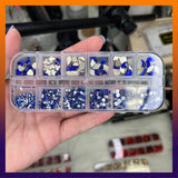 Nail Art Rhinestone Shape Fancy Shaped In Box