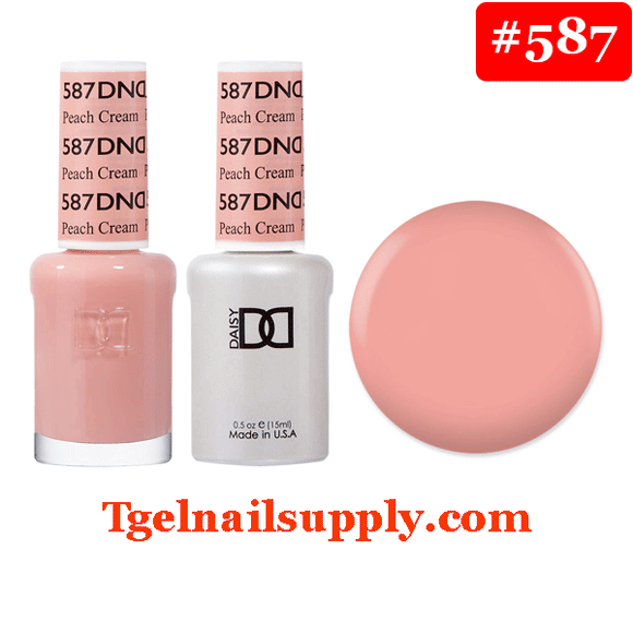 DND 587 Peach Cream 2/Pack