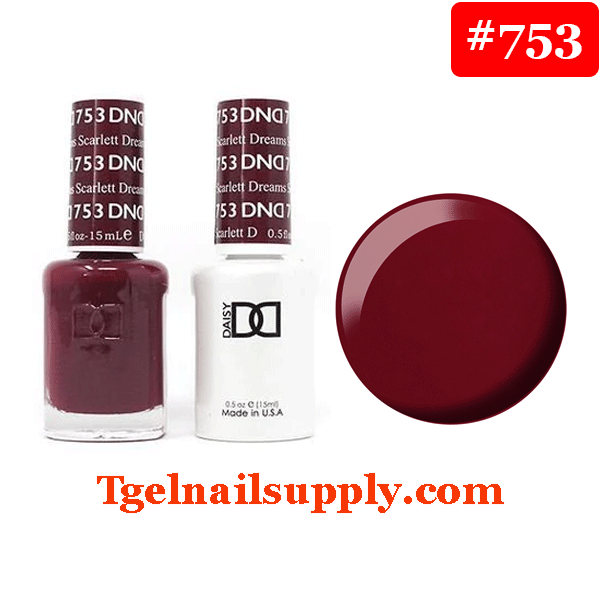 DND 753 Scarlett Dreams 2/Pack – Le's Discount Beauty Supply