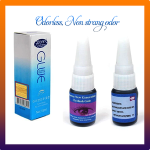 Eyelash Glue Graft odourless Non-irritant Glue Black Adhesive Eyelash Glue