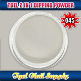 TGEL 3in1 Gel Polish + Nail Lacquer + Dipping Powder #045