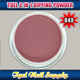 TGEL 3in1 Gel Polish + Nail Lacquer + Dipping Powder #049