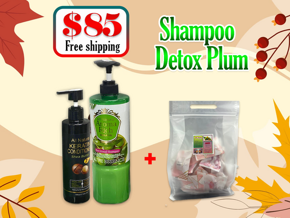 Combo Shampoo Conditioner + Detox Plum