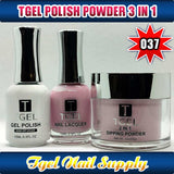 TGEL 3in1 Gel Polish + Nail Lacquer + Dipping Powder #037