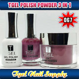 TGEL 3in1 Gel Polish + Nail Lacquer + Dipping Powder #067