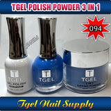 TGEL 3in1 Gel Polish + Nail Lacquer + Dipping Powder #094