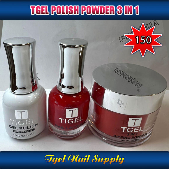 TGEL 3in1 Gel Polish + Nail Lacquer + Dipping Powder #150