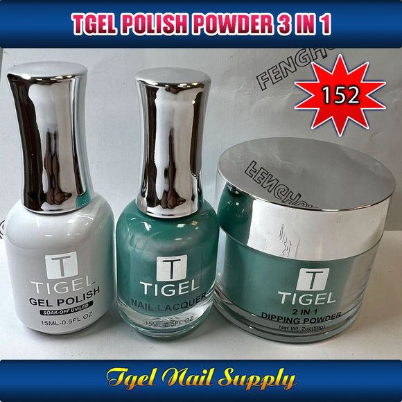 TGEL 3in1 Gel Polish + Nail Lacquer + Dipping Powder #152