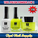 TGEL 3in1 Gel Polish + Nail Lacquer + Dipping Powder #170