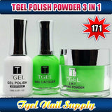 TGEL 3in1 Gel Polish + Nail Lacquer + Dipping Powder #171