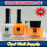 TGEL 3in1 Gel Polish + Nail Lacquer + Dipping Powder #176