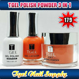 TGEL 3in1 Gel Polish + Nail Lacquer + Dipping Powder #179